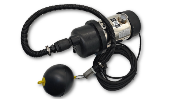 Calpeda Steelpumps SXAJE 100 P Automatikpumpen SET Steelpumps Zisternenpumpe mit schwimmender Entnahme