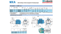Calpeda Kreiselpumpe MXAM 204 4,5bar 4500l/H...