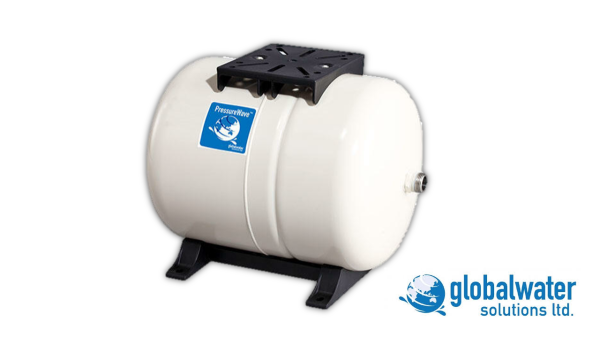 Golbalwater Sl. 20l Pumpenkonsolen Ausdehnungsgefäß PressureWave™ Serie Art.PWB-20LH
