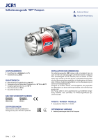 Pedrollo JET INOX Pumpe Selbstansaugend 4,8bar 3600l/ H...