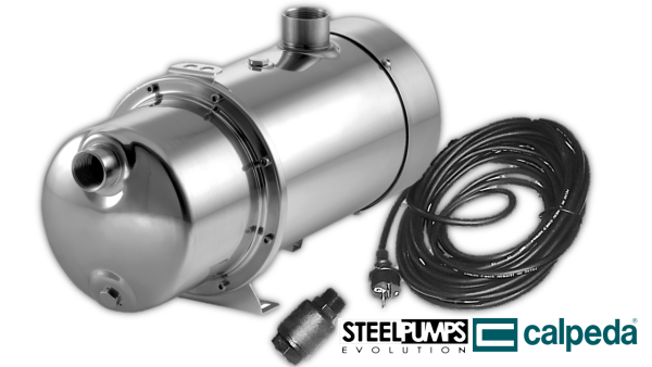 Calpeda Steelpumps SXAJE 100 Automatikpumpen Steelpumps Hauswasserwerk