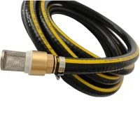 Pumpen Anschluss SET Kreisel u. Jetpumpen Unterdruck-Saugschlauch 1" Set 6m für  Sieb mit RV