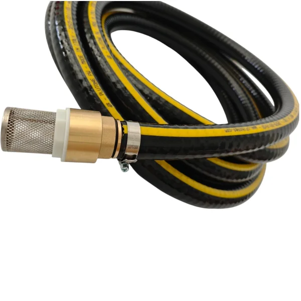 Pumpen Anschluss SET Jetpumpen Unterdruck-Saugschlauch 1" Set 10m für  Sieb mit RV
