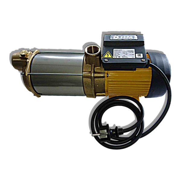 ESPA Aspri 25-5 B Messing Kreiselpumpe 5,7bar 7,2m³/h 230V selbstansaugend max.8m Art.96468