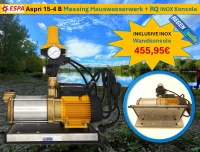 ESPA Aspri Messing 15-4 B Hauswasserwerk Klassik mit RQ15...