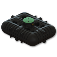 Cipax Flachzisterne 6000L Inkl. Schachtabdeckung...