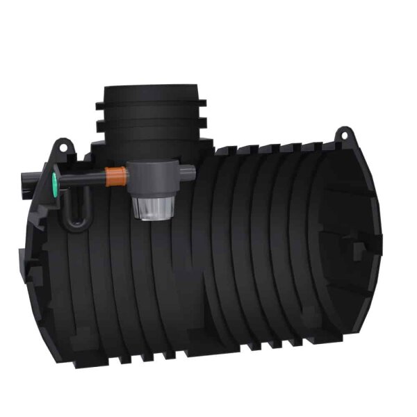 ECO-Nautilus PE Zisterne 3300l inkl. Filter und Siphon 118KG