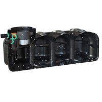 Nautilus PE Flachzisterne 5000l inkl. Filter und Siphon 190KG
