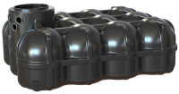 Nautilus PE Flachzisterne 5000l inkl. Filter und Siphon 190KG