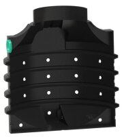 Nautilus PE Wassersickerschacht 1000l Ozeanis DN 100 Zulauf